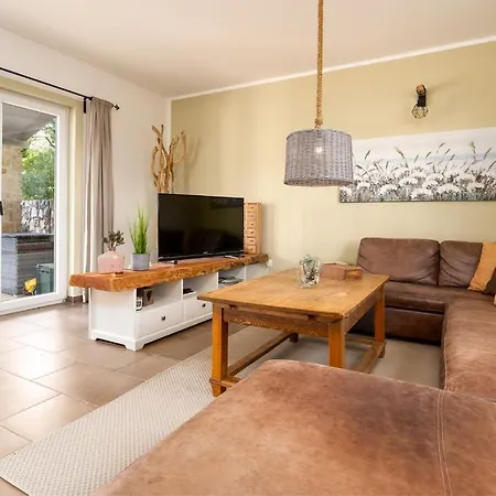 Romantic With A Large Pool Surrounded By Greenery - By Traveler Tourist Agency Krk Id 2150 *