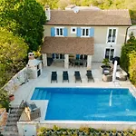 Romantic With A Large Pool Surrounded By Greenery - By Traveler Tourist Agency Krk Id 2150 Villa Garica